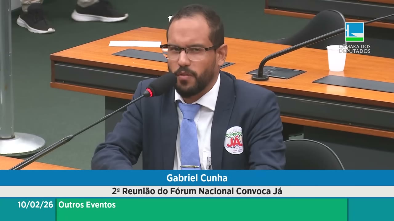 Vídeo do evento em 1:28:20