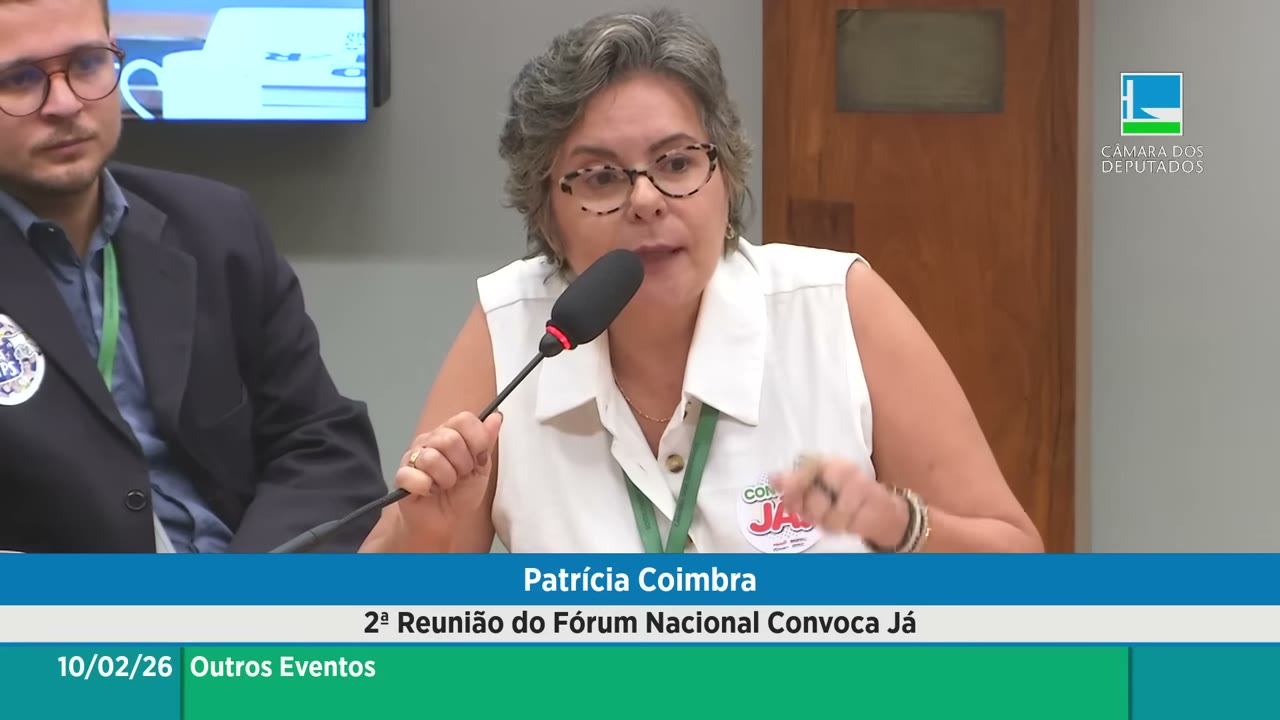 Vídeo do evento em 1:33:24