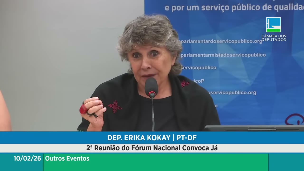 Vídeo do evento em 1:43:28