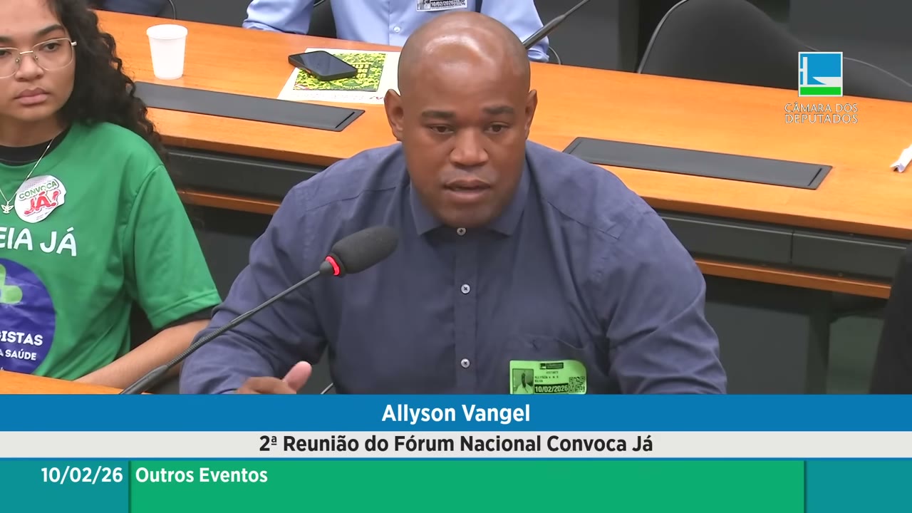 Vídeo do evento em 1:49:16