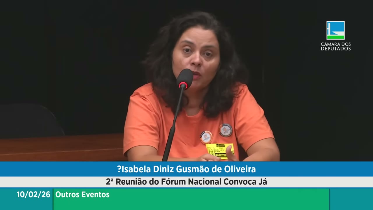Vídeo do evento em 1:53:08