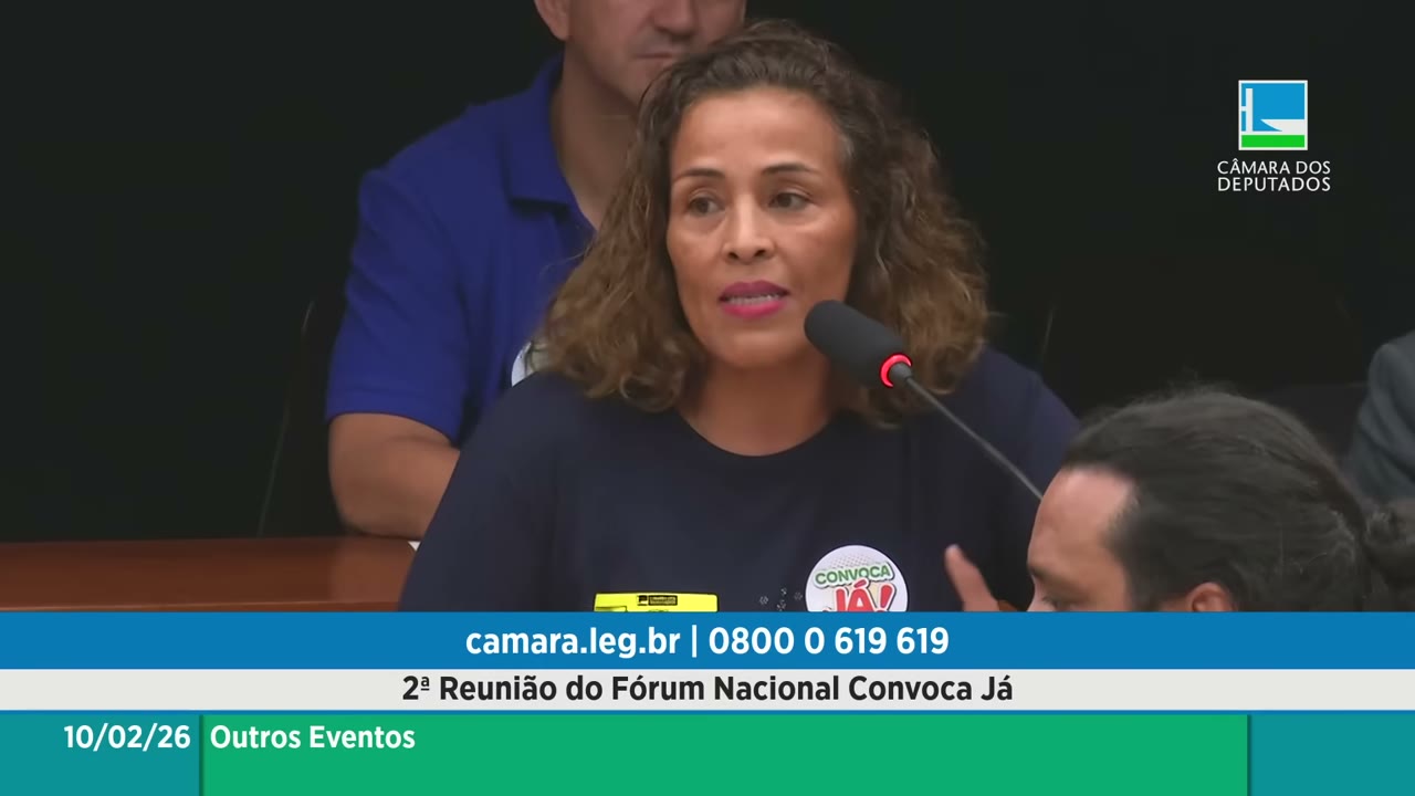 Vídeo do evento em 1:55:25
