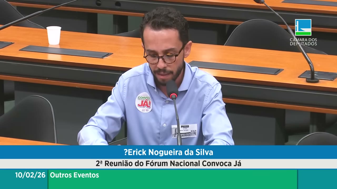 Vídeo do evento em 2:01:18