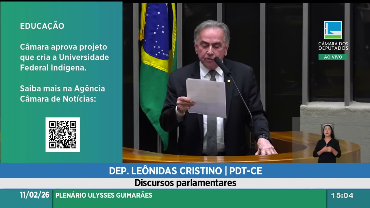 Vídeo do evento em 58:46