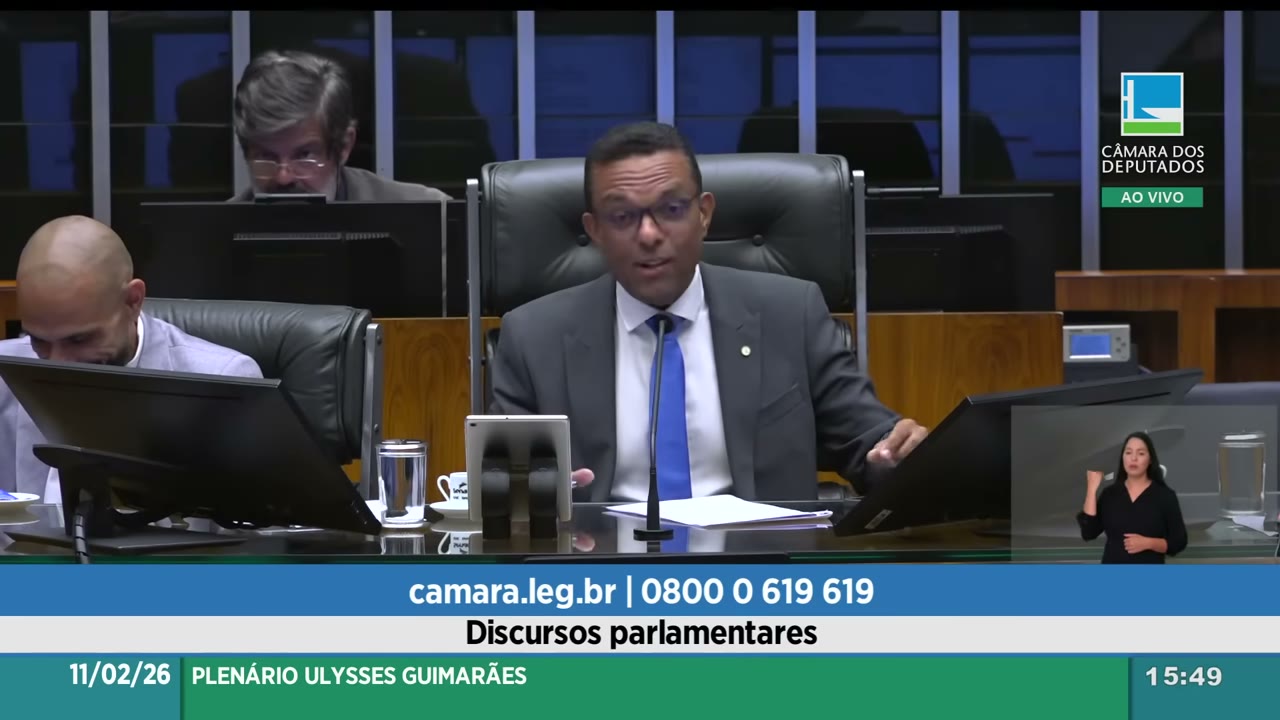 Vídeo do evento em 1:43:16