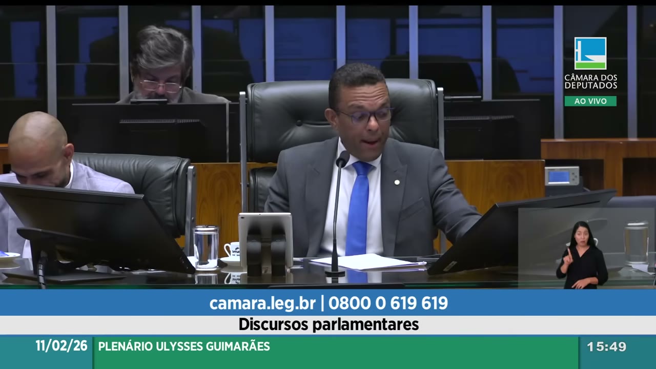Vídeo do evento em 1:43:46