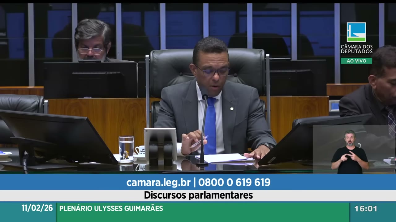 Vídeo do evento em 1:55:07