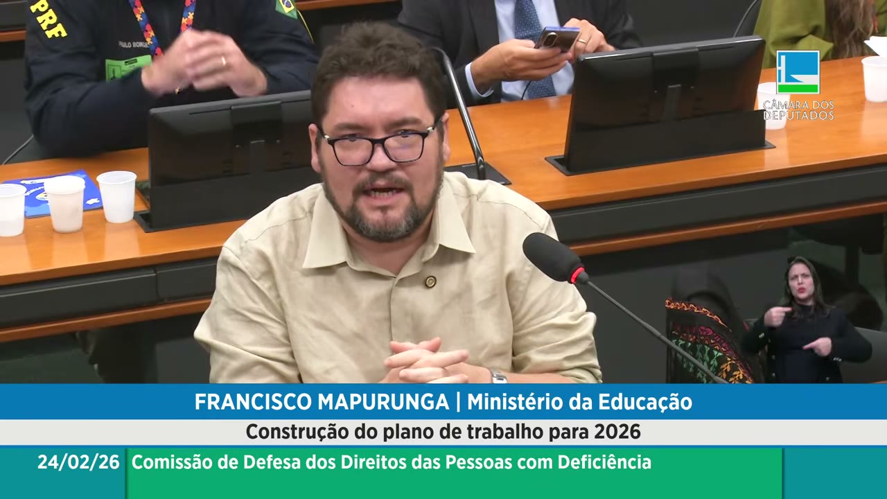 Vídeo do evento em 1:18:51