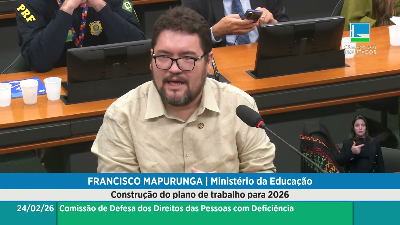 Vídeo do evento em 1:19:23