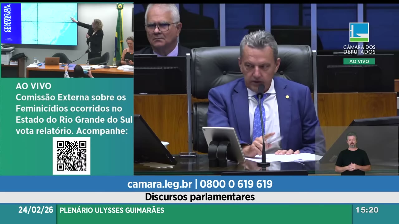 Vídeo do evento em 1:08:39