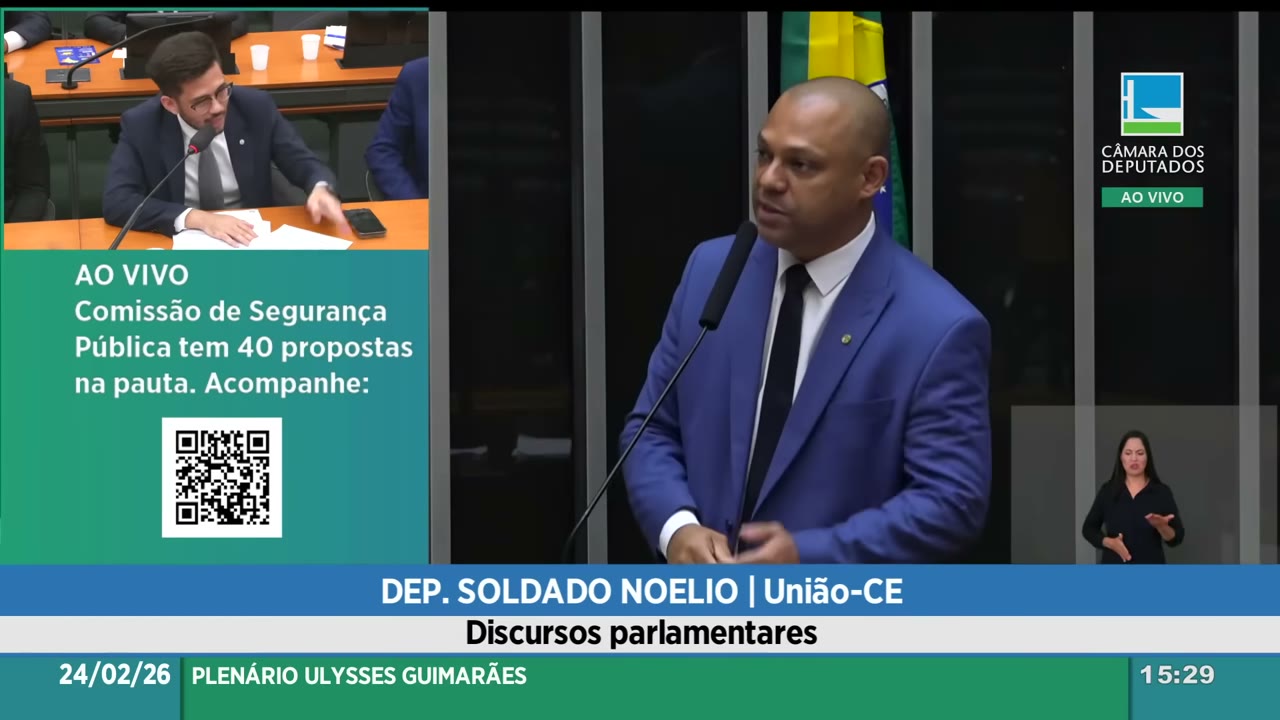 Vídeo do evento em 1:17:08