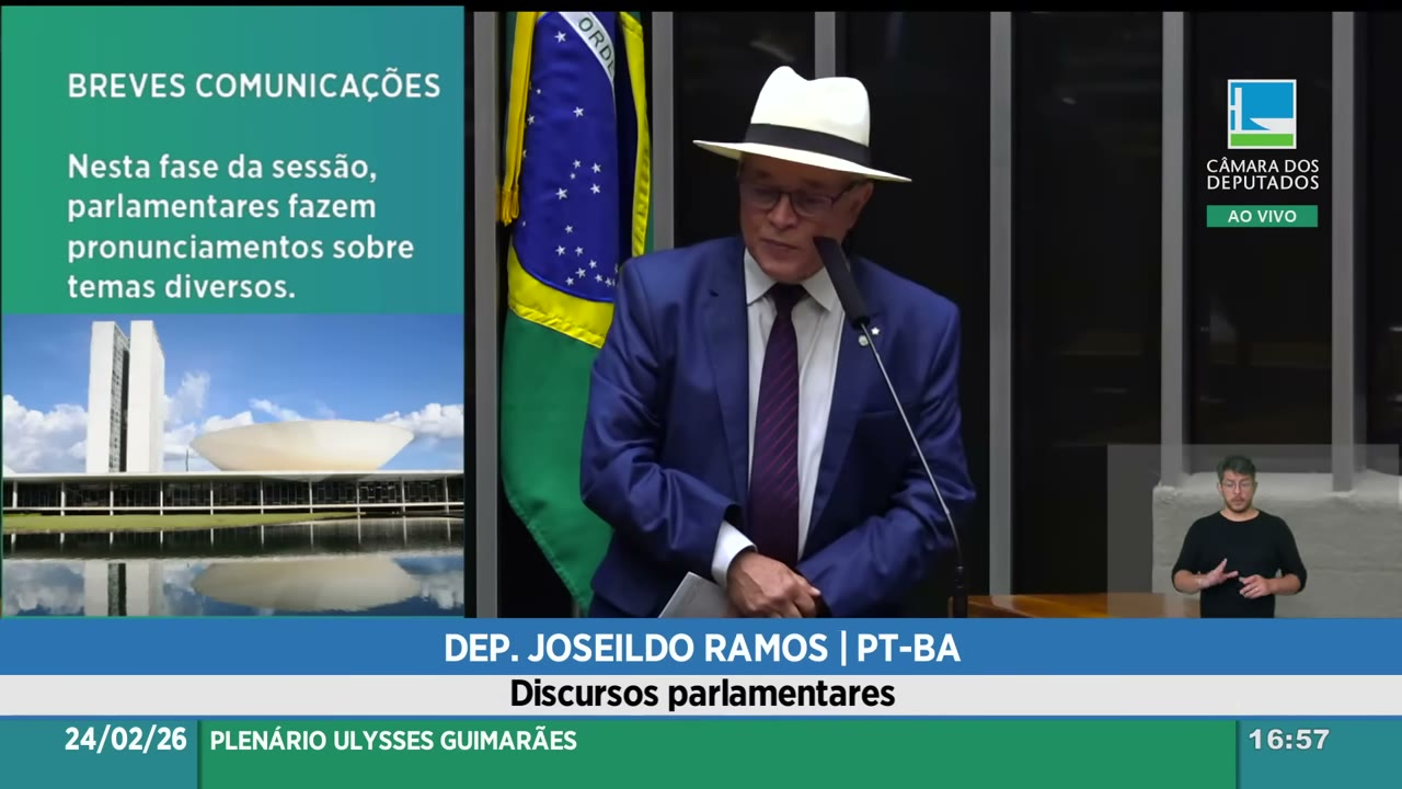 Vídeo do evento em 2:43:16
