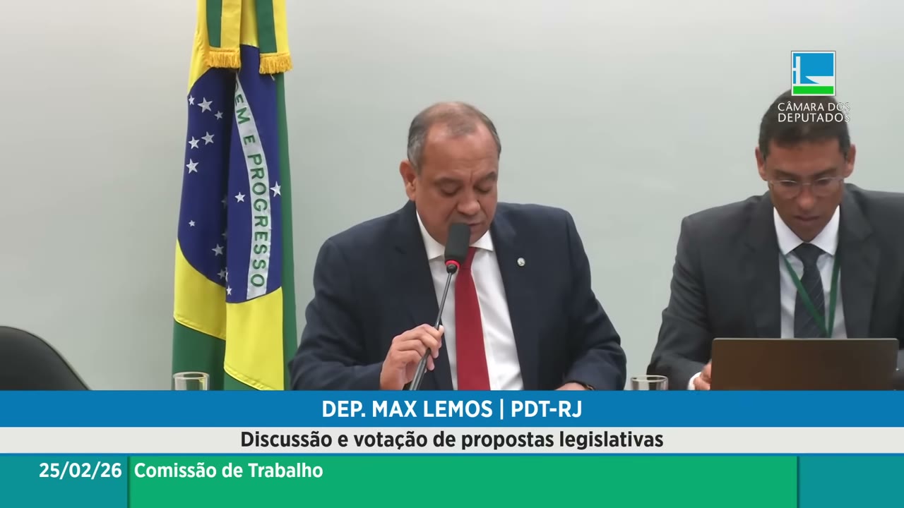 Vídeo do evento em 1:55:06