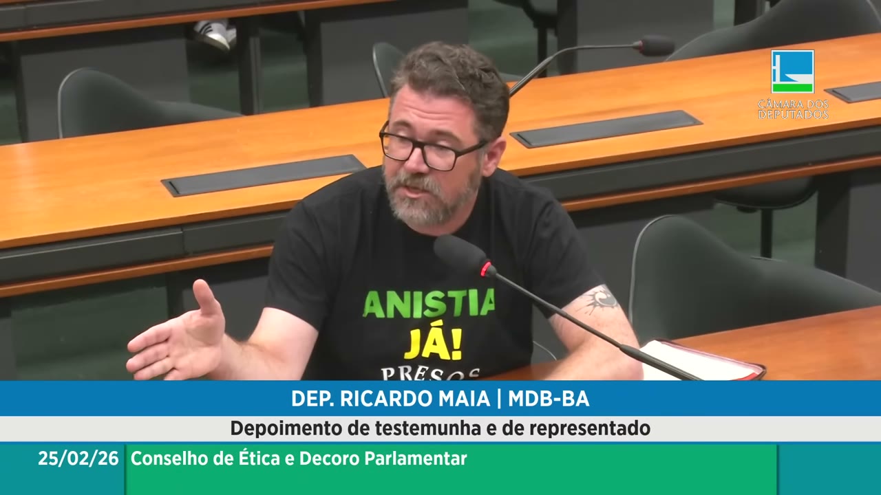 Vídeo do evento em 44:55
