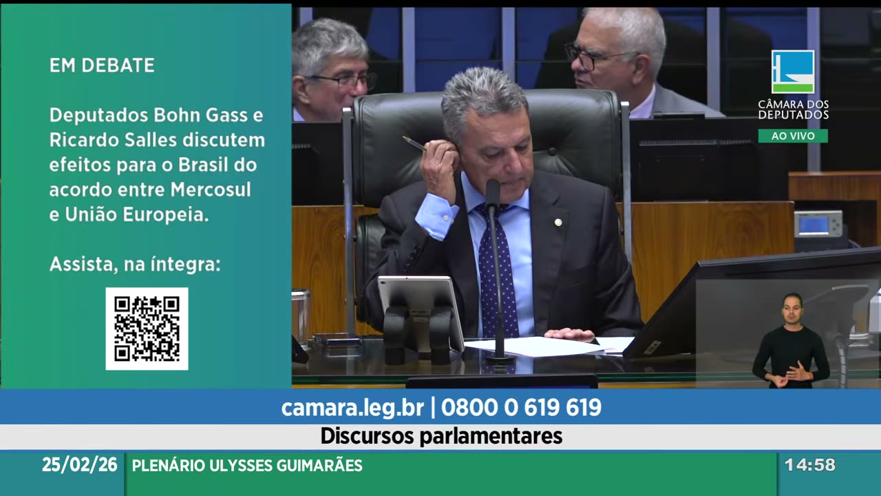 Vídeo do evento em 59:46