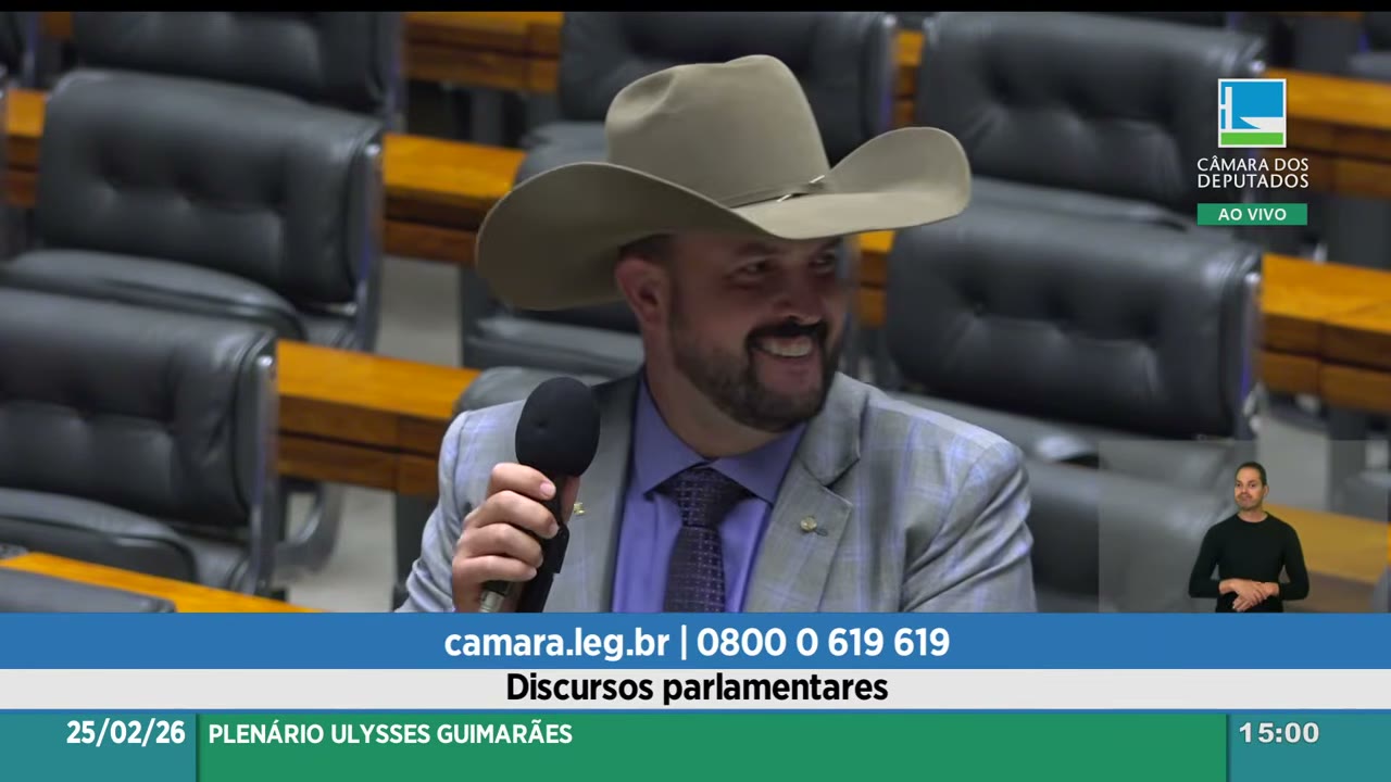 Vídeo do evento em 1:00:54