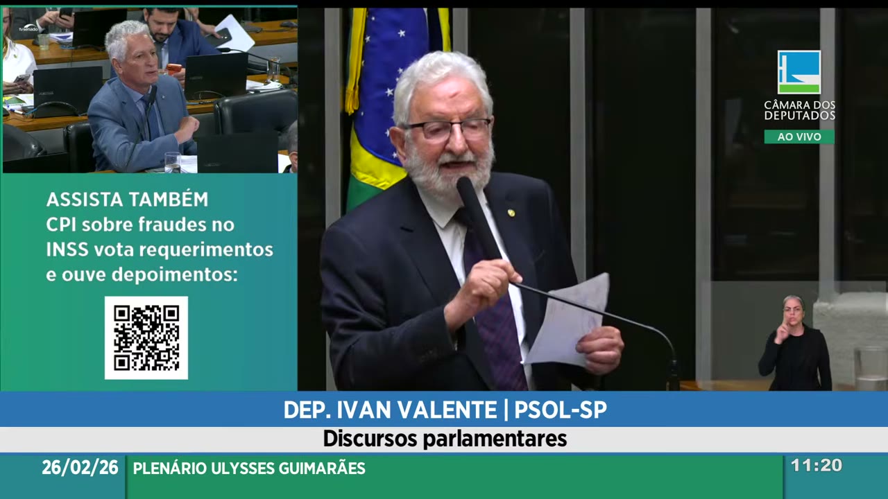 Vídeo do evento em 26:55