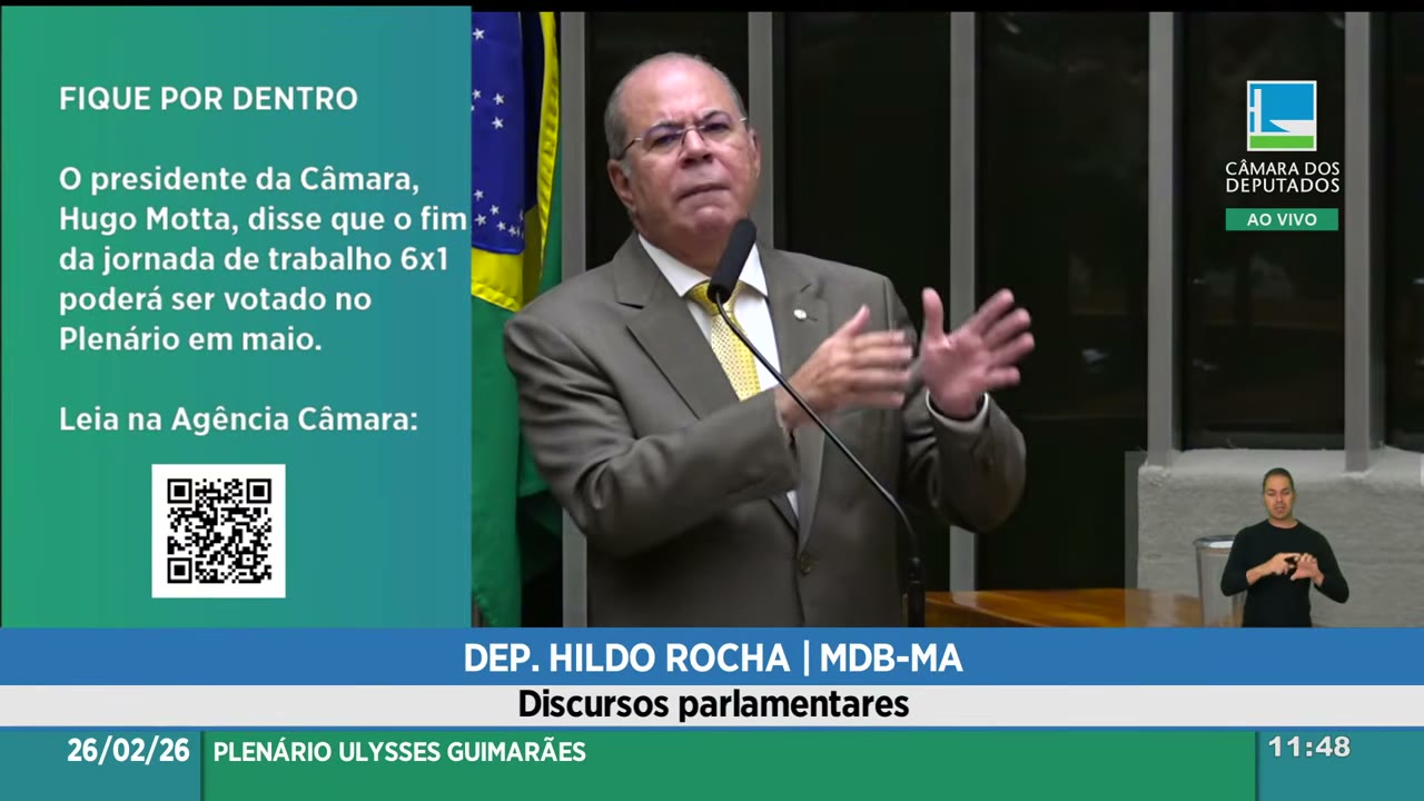 Vídeo do evento em 54:18
