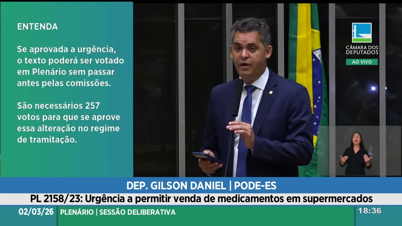 Vídeo do evento em 18:42