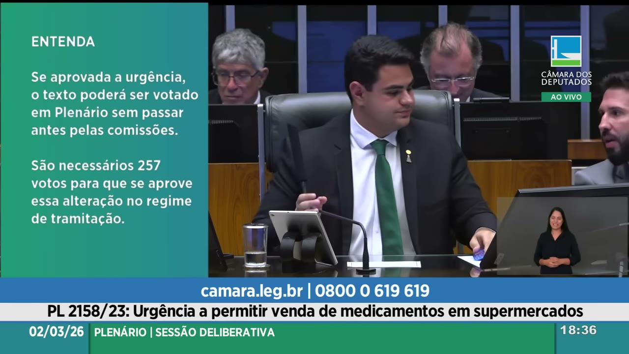 Vídeo do evento em 18:55