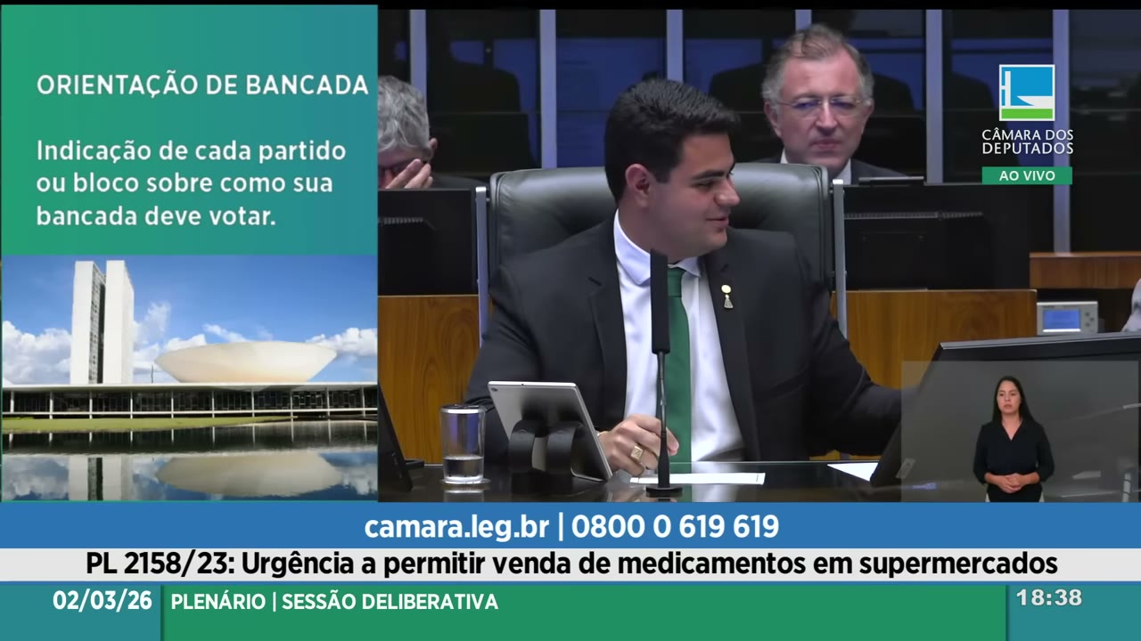 Vídeo do evento em 20:05