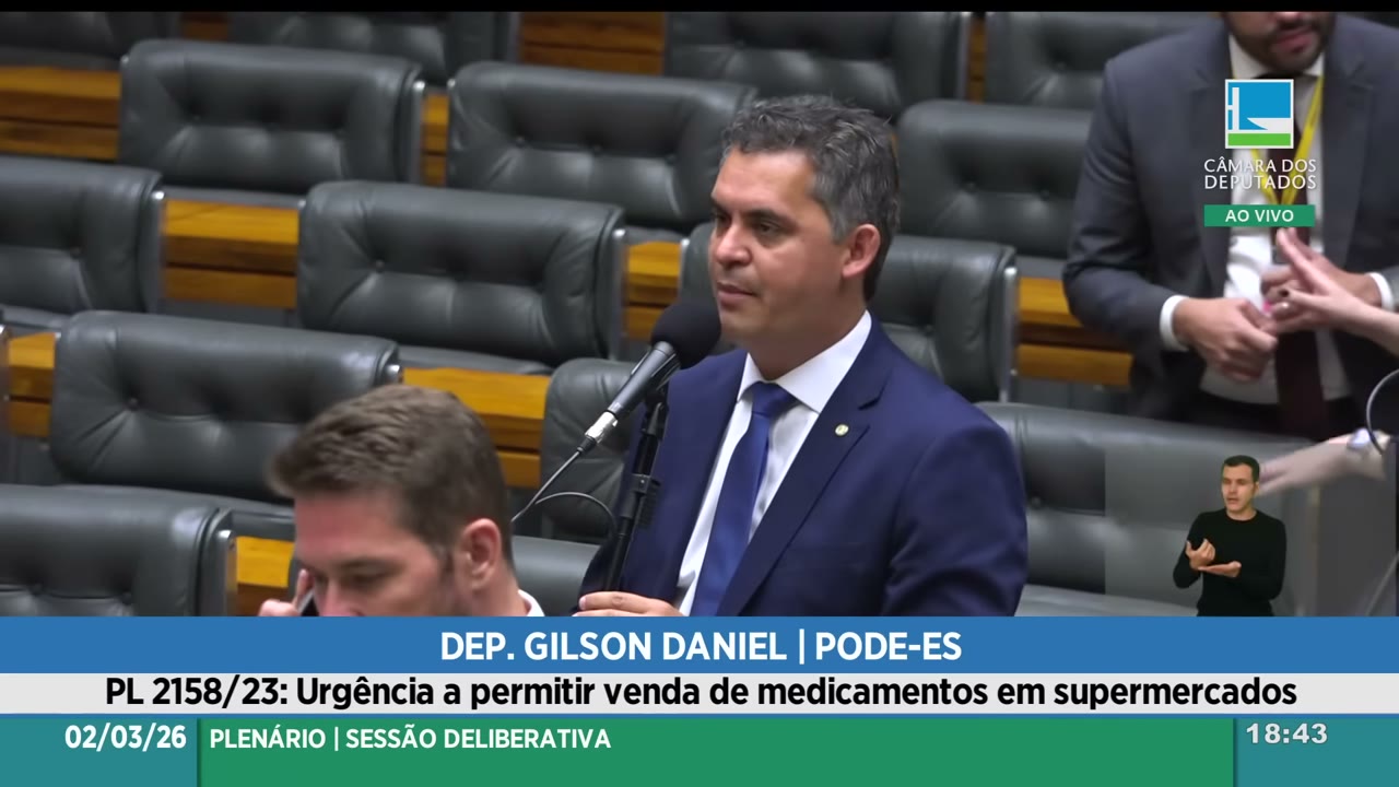 Vídeo do evento em 25:47