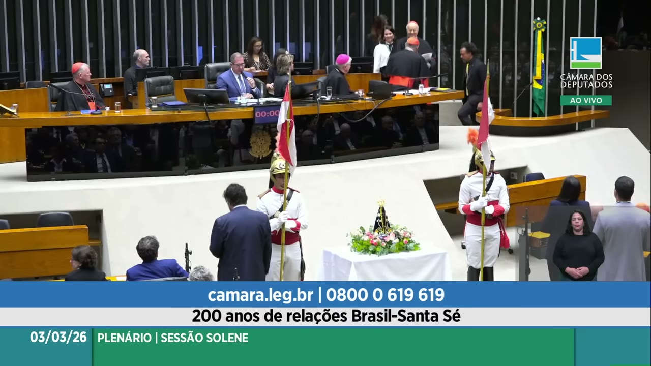 Vídeo do evento em 1:05:43