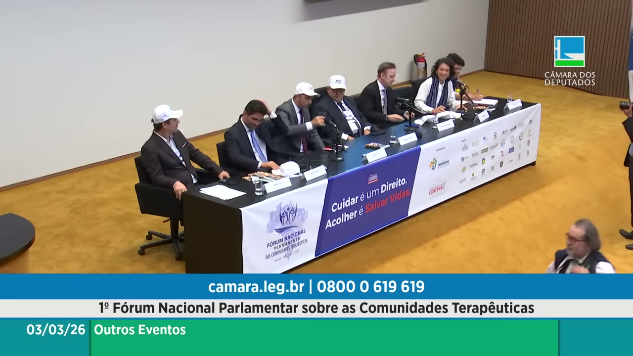Vídeo do evento em 1:05:13