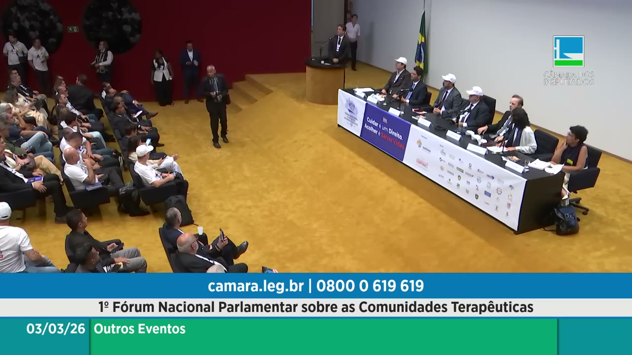 Vídeo do evento em 1:05:57