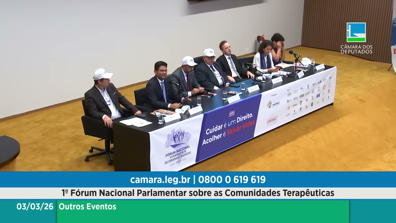 Vídeo do evento em 1:11:29