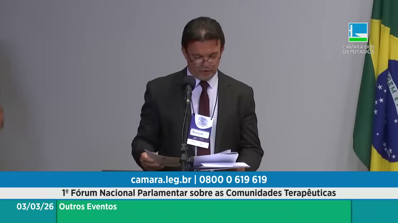 Vídeo do evento em 1:16:39