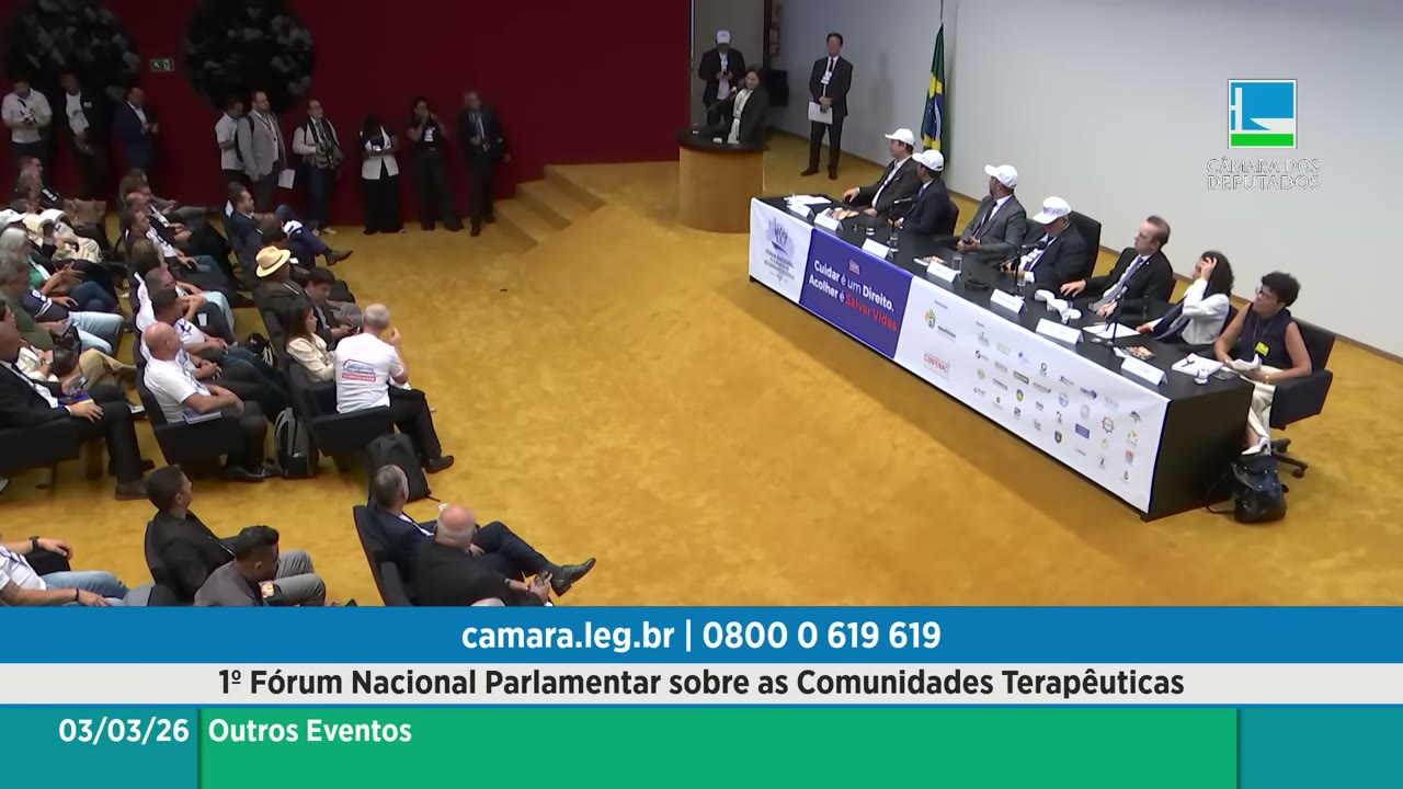 Vídeo do evento em 1:17:00
