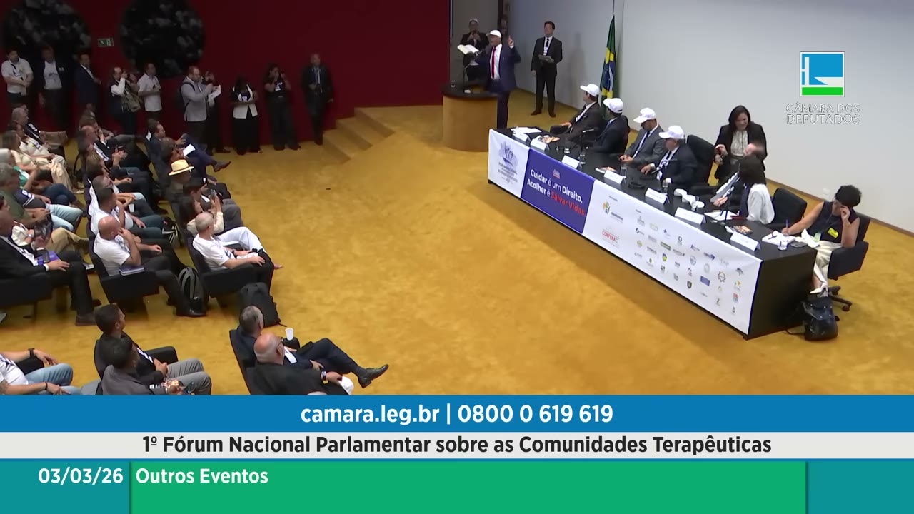 Vídeo do evento em 1:19:18