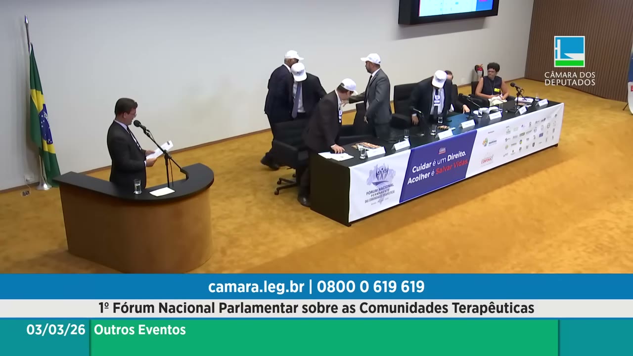 Vídeo do evento em 1:24:22