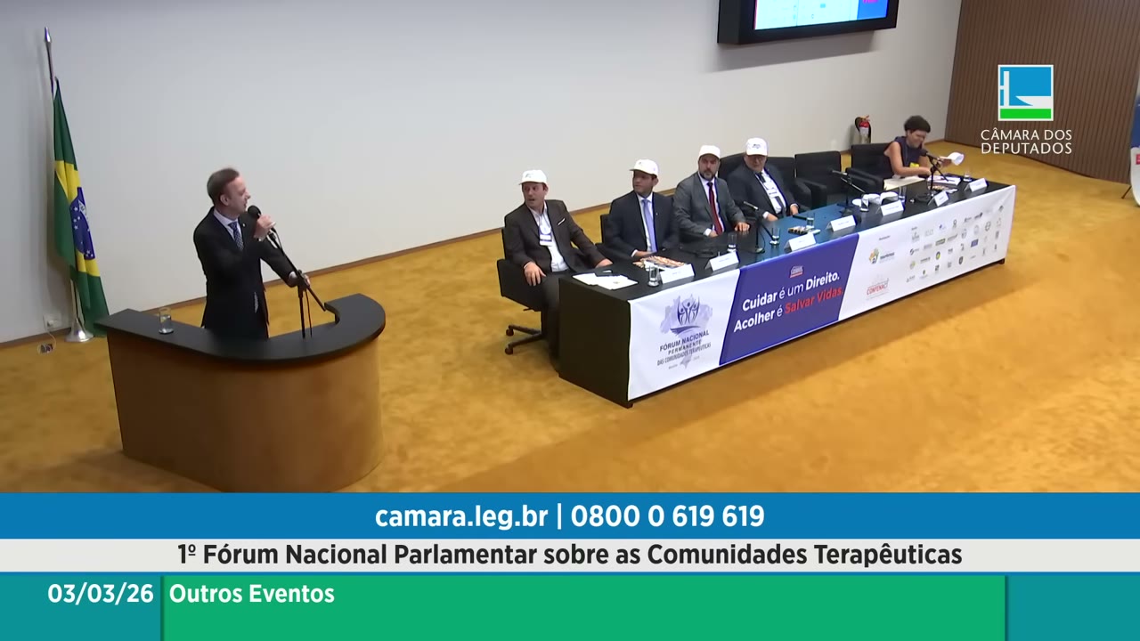 Vídeo do evento em 1:24:54