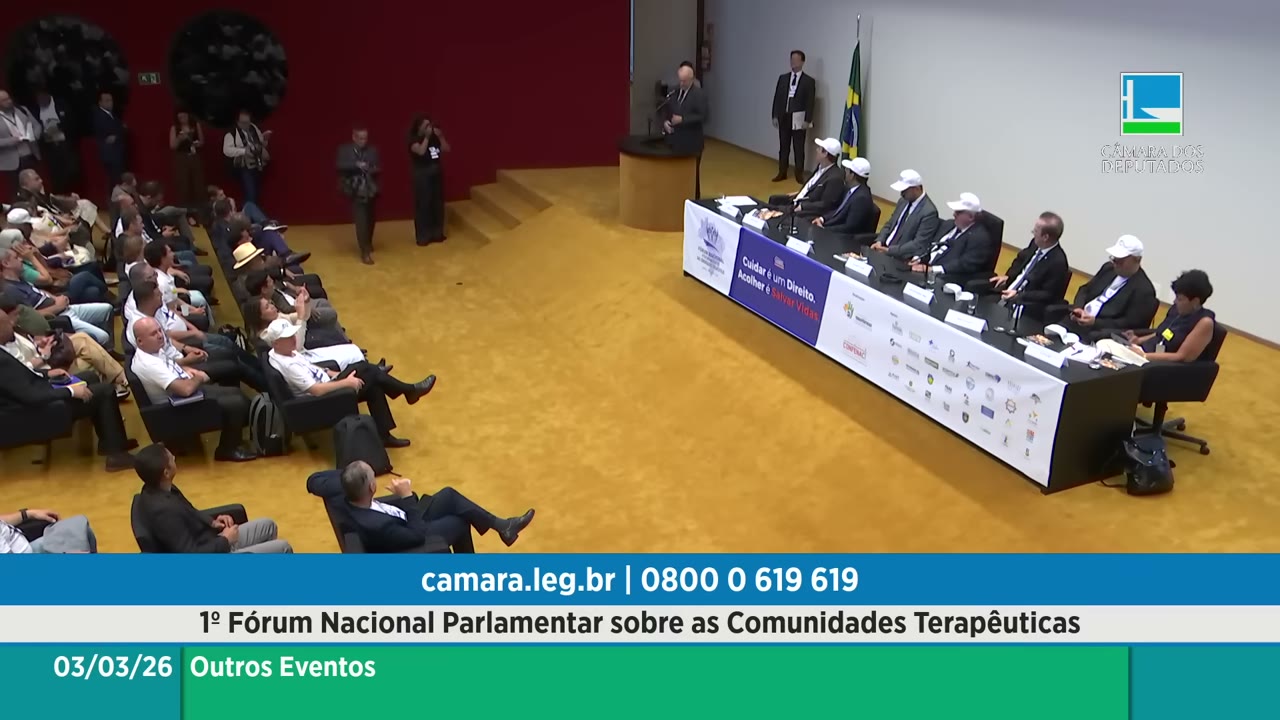 Vídeo do evento em 1:38:50