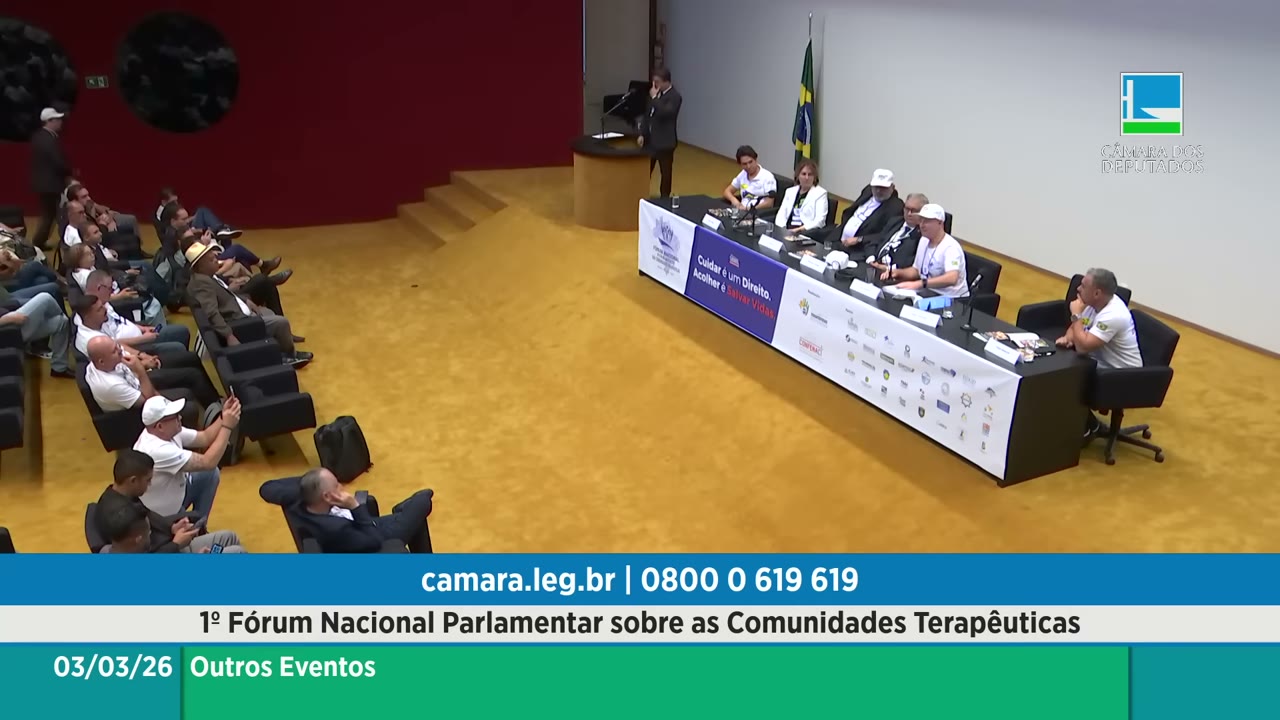 Vídeo do evento em 2:16:30