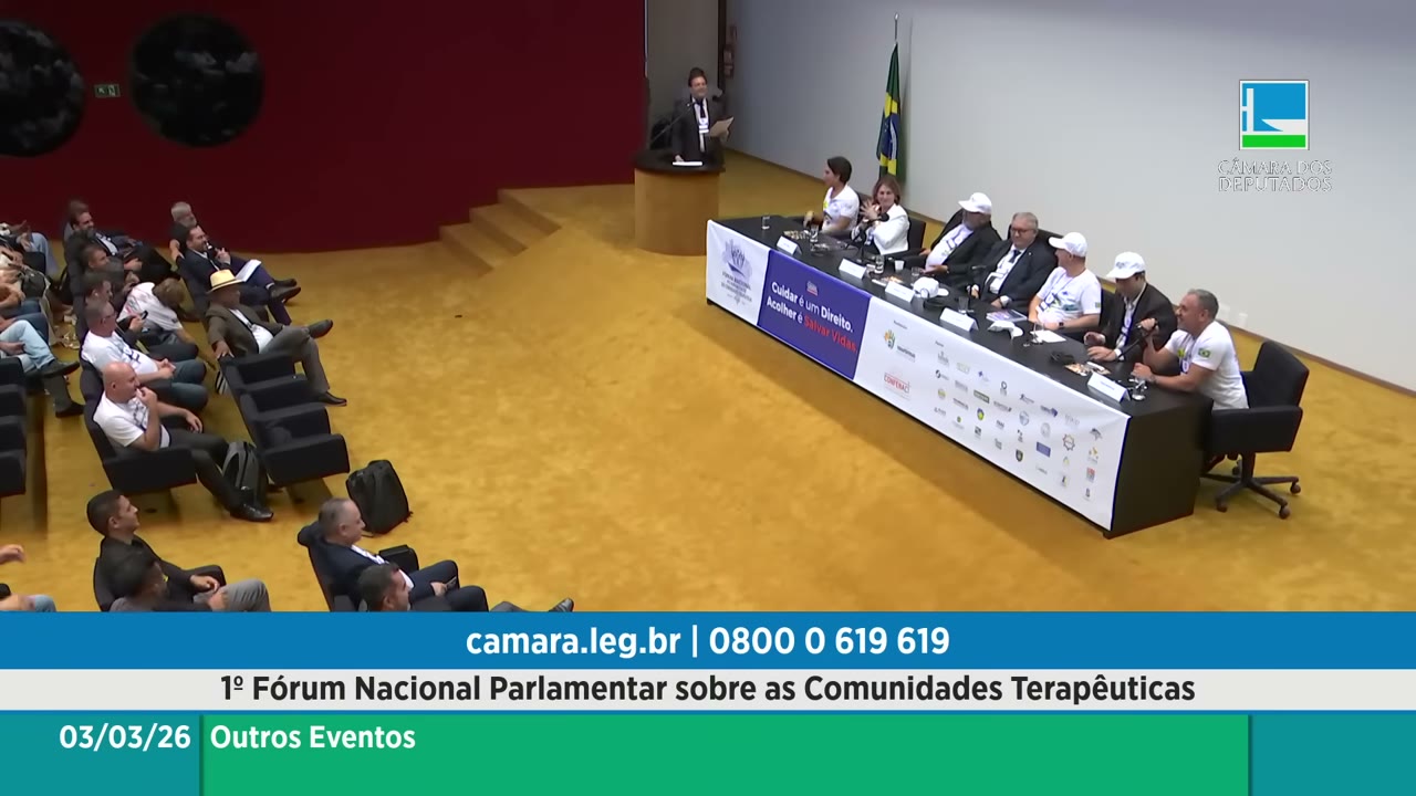 Vídeo do evento em 2:43:27