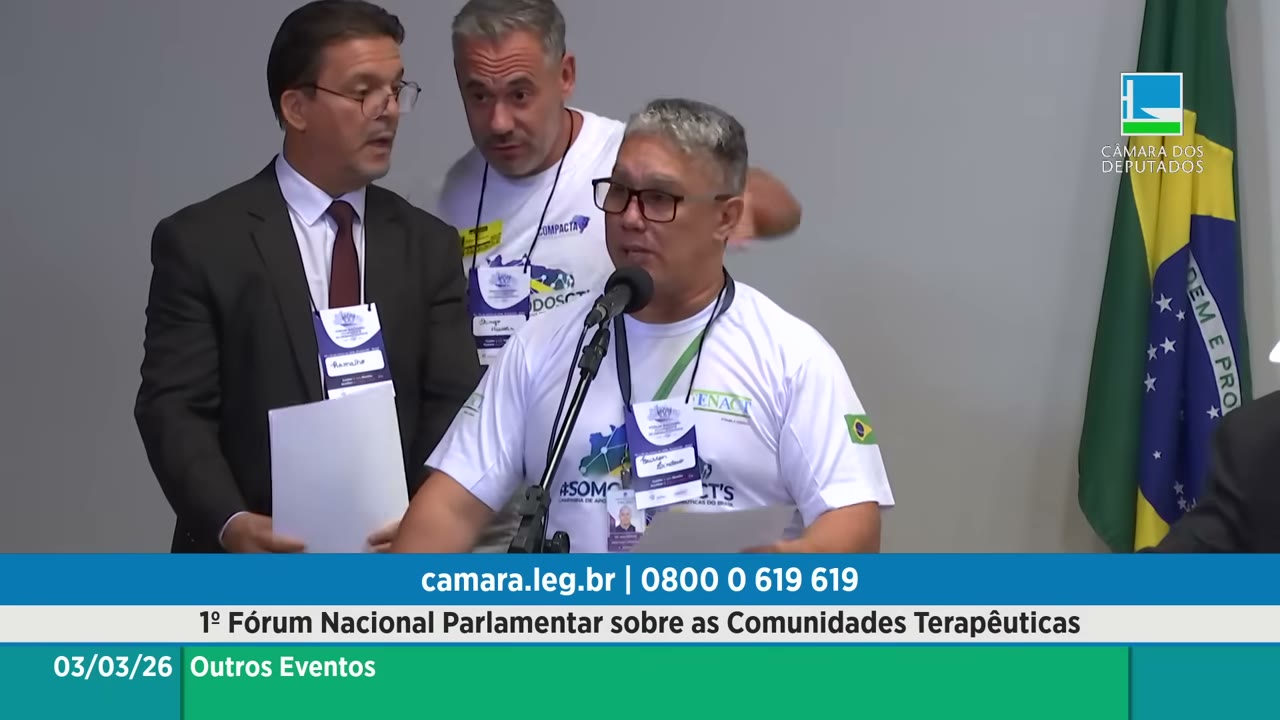 Vídeo do evento em 2:51:33