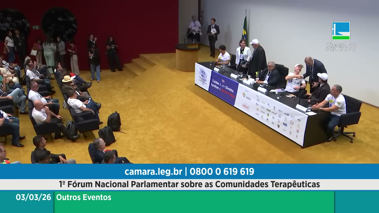 Vídeo do evento em 3:01:20