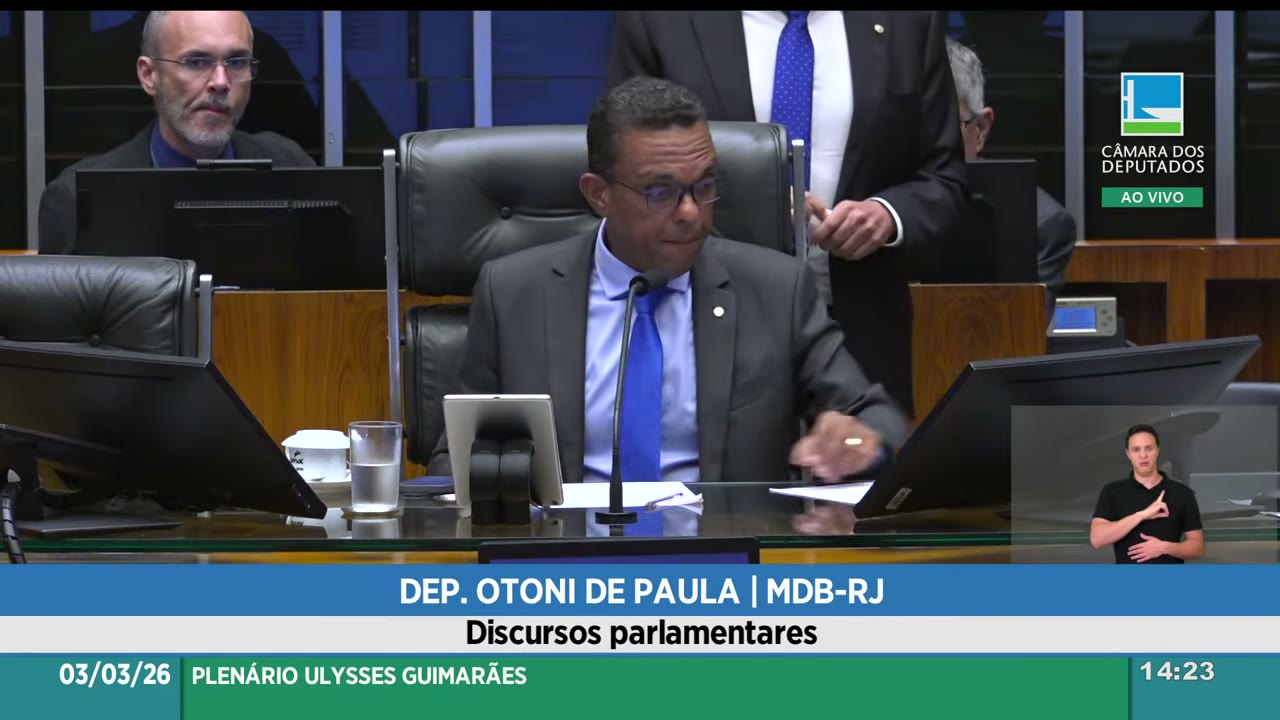 Vídeo do evento em 23:33