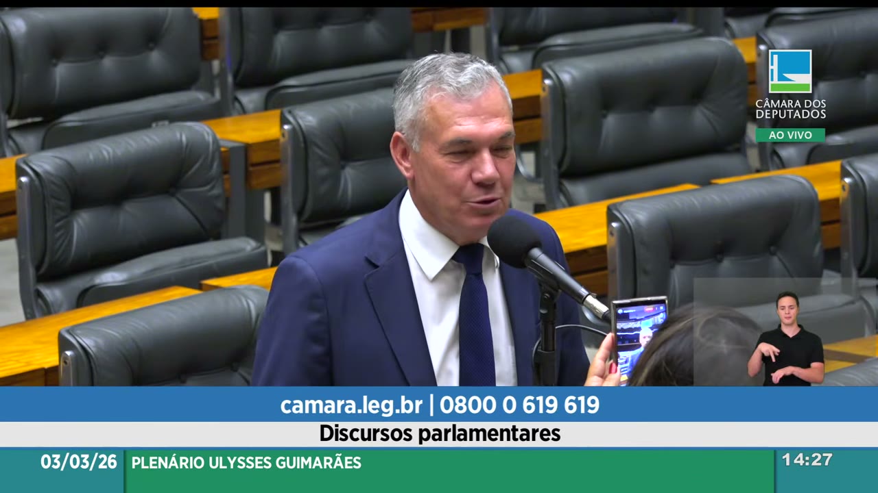 Vídeo do evento em 27:53