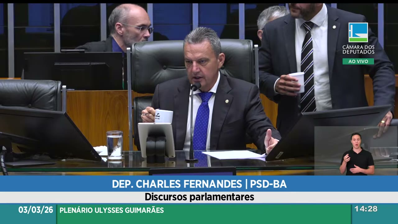 Vídeo do evento em 28:37