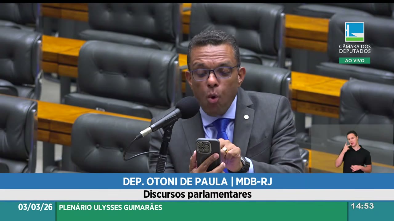 Vídeo do evento em 53:15