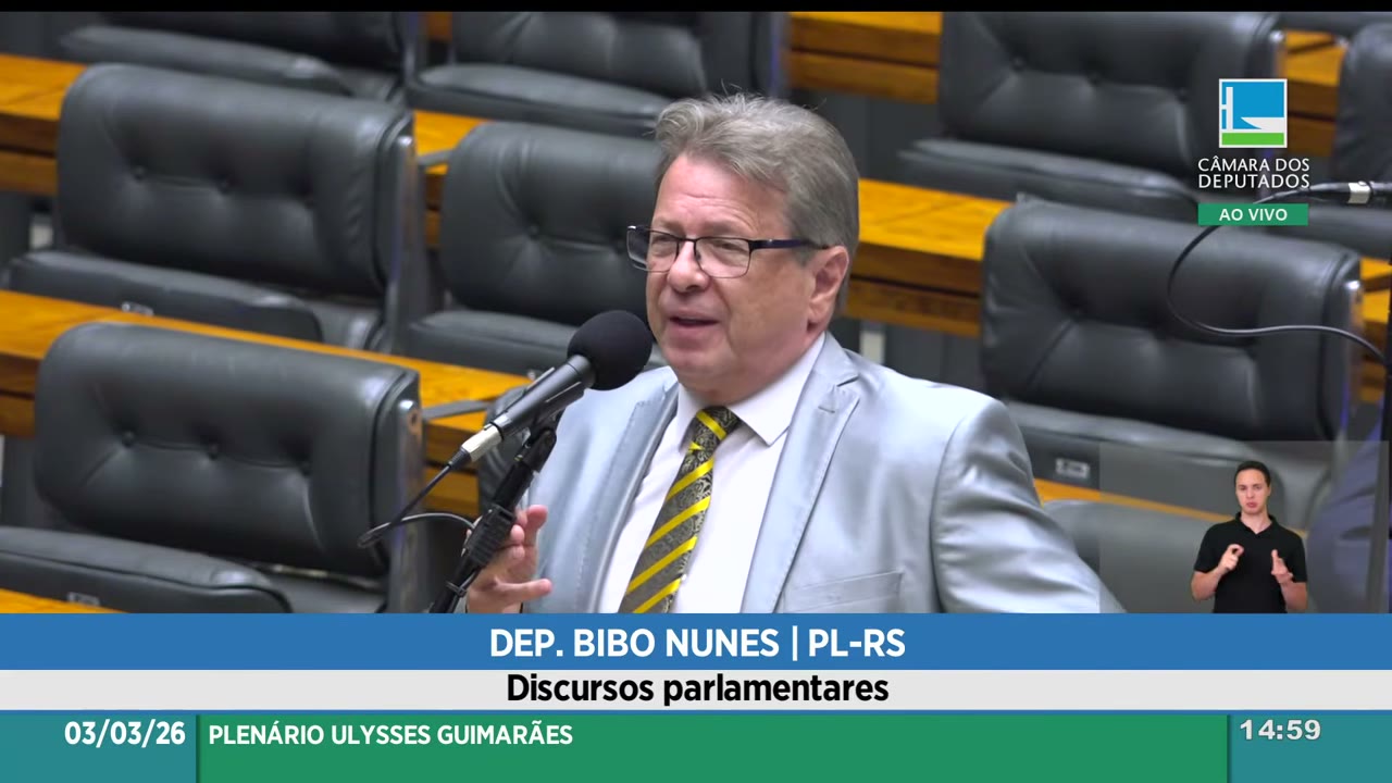 Vídeo do evento em 59:33