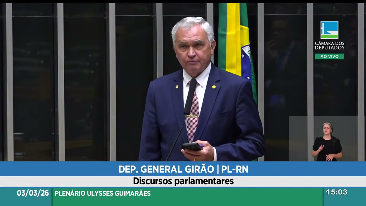 Vídeo do evento em 1:03:59