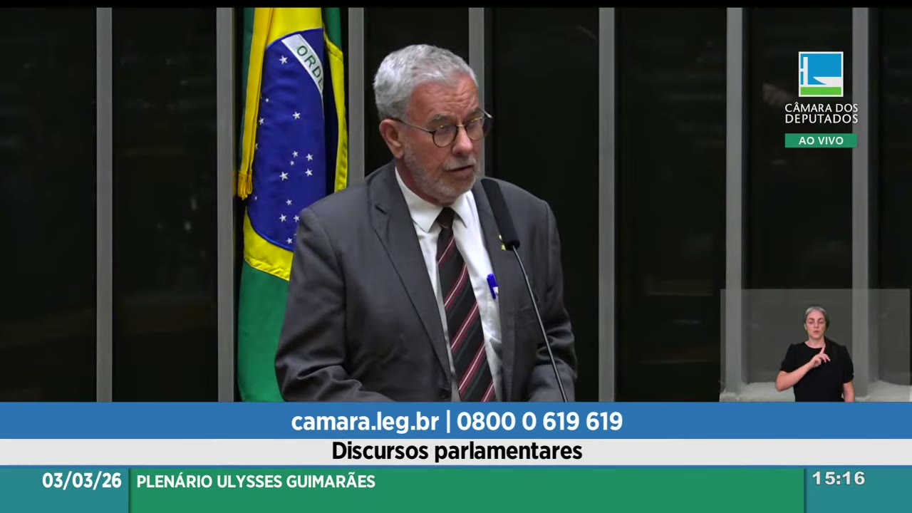 Vídeo do evento em 1:16:27