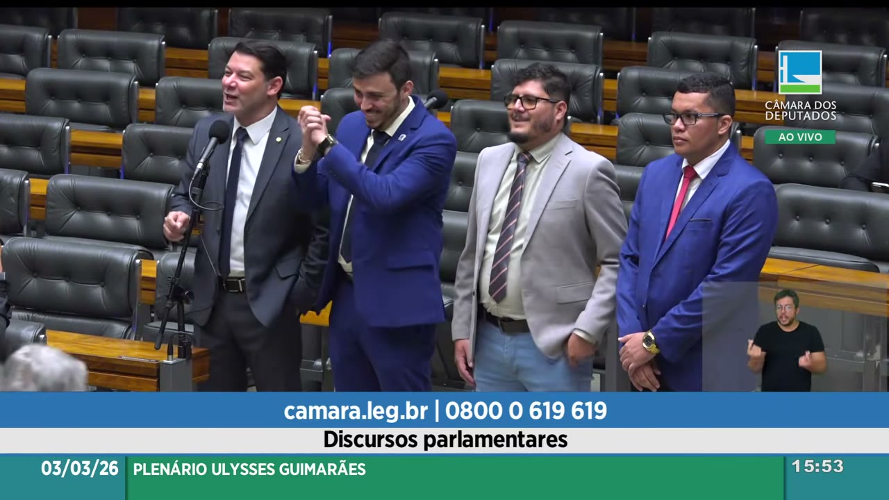Vídeo do evento em 1:53:57