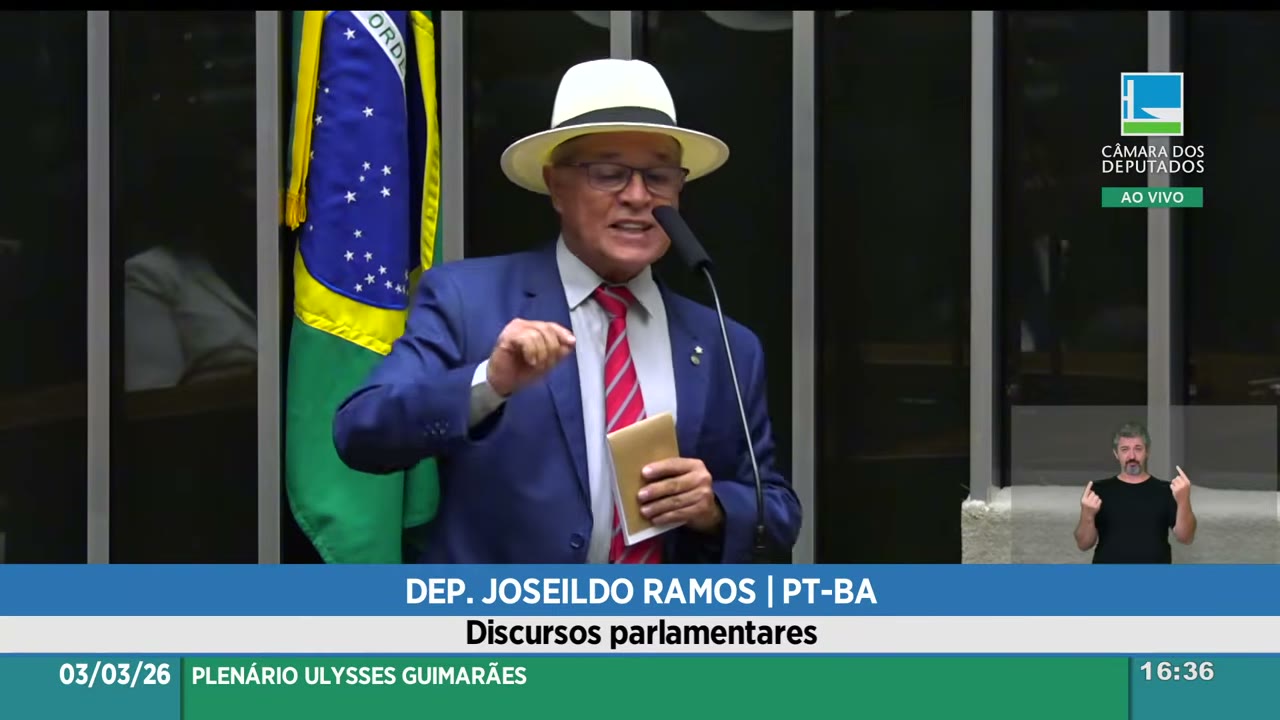 Vídeo do evento em 2:36:01