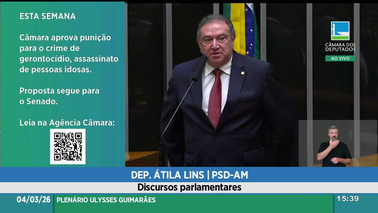 Vídeo do evento em 18:57